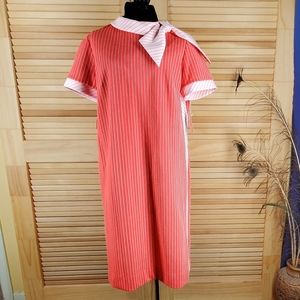 Vintage 70s pink shift dress NWT New with tags Size 20 1/2